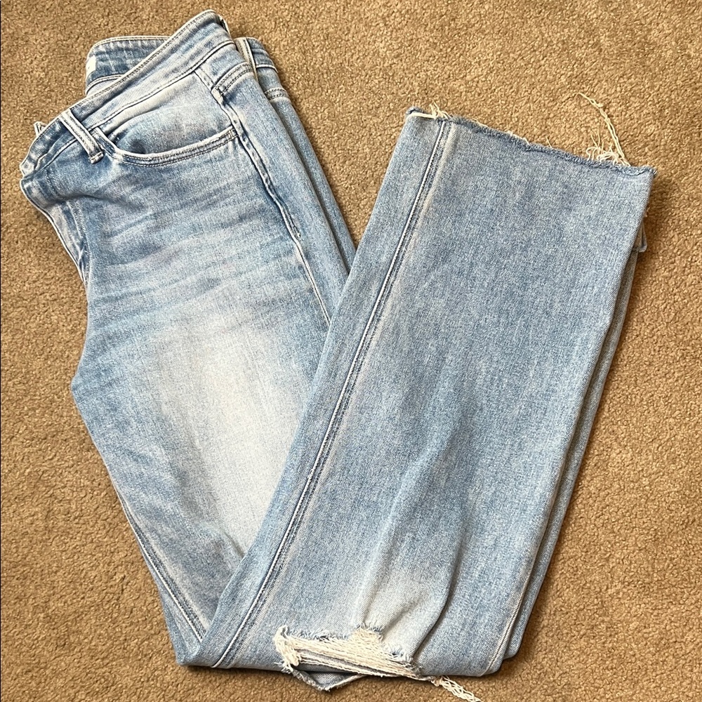 Flying Monkey Light Blue Distressed Jeans Size 29